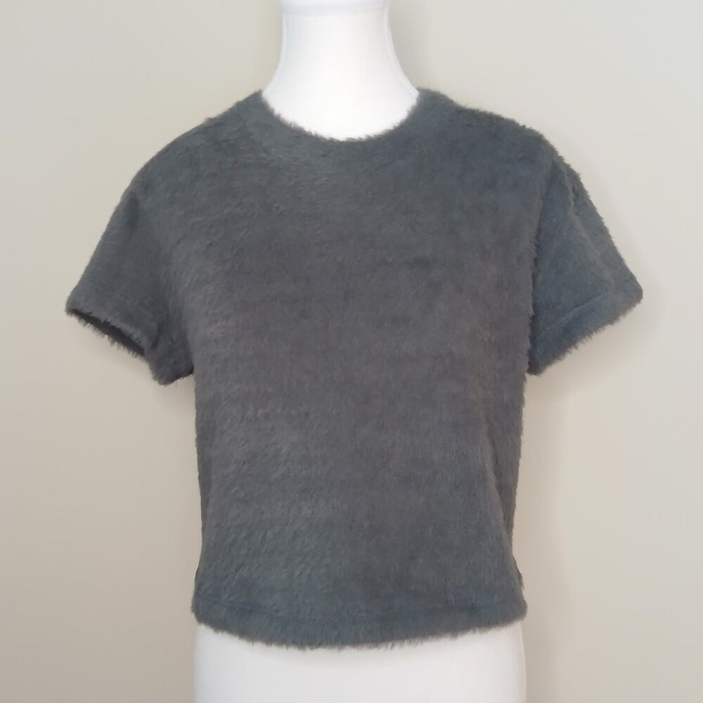 Anthropologie Cropped Cozy Baby Tee Size Medium - Picture 3 of 8